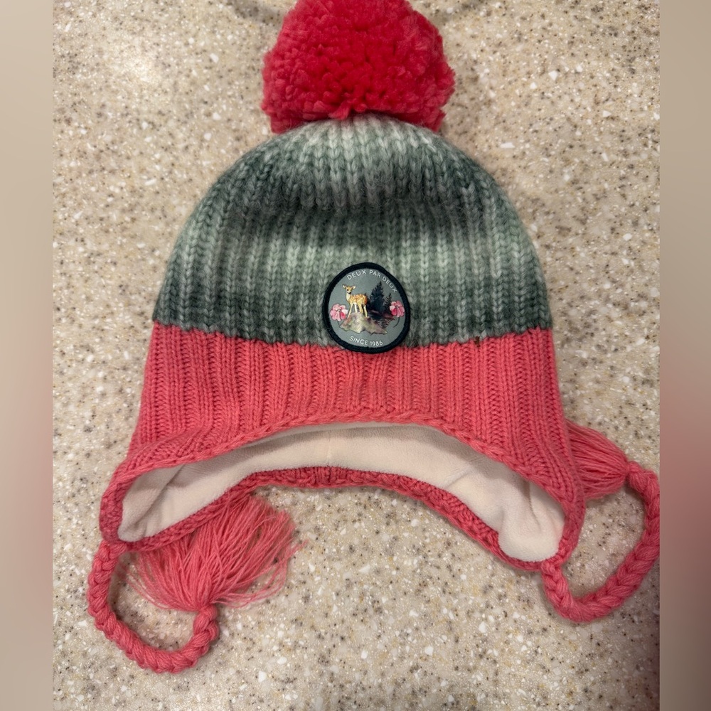 Deux Par Deux Peruvian Knit hat